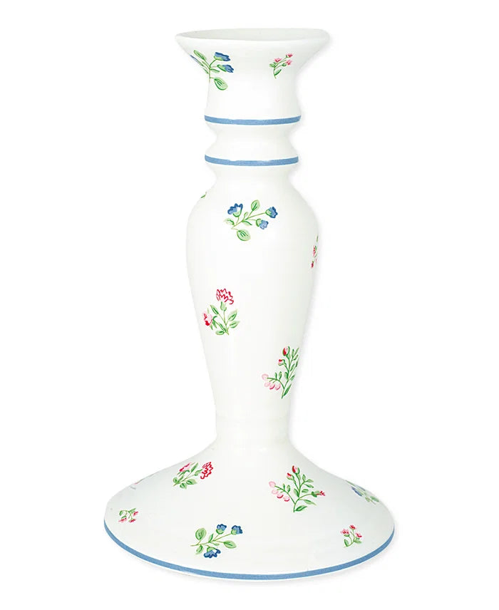 Candle holder Hannah white