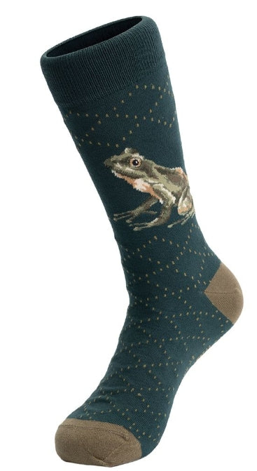'The Happy Frog' Frog Men's Socks