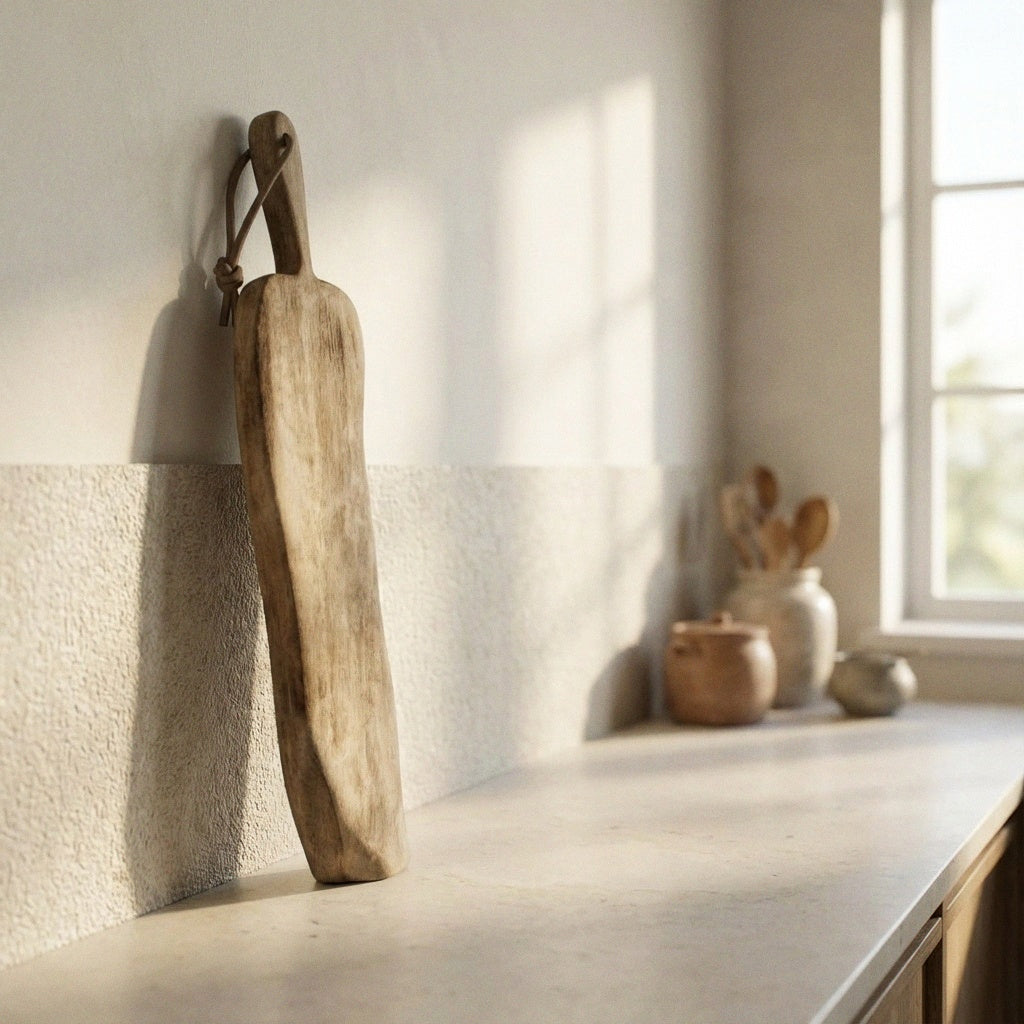 Wooden Cutting Board, Long Narrow, Natural, High Quality, L.67 cm