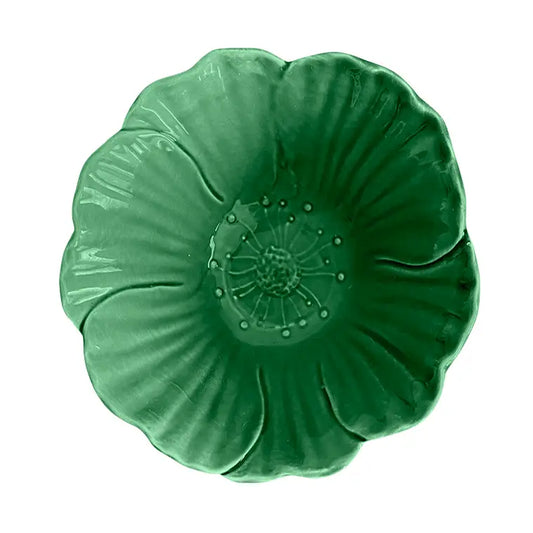 Green Flower Bowl