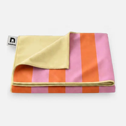 Towel – Orange/Pink Stripes
