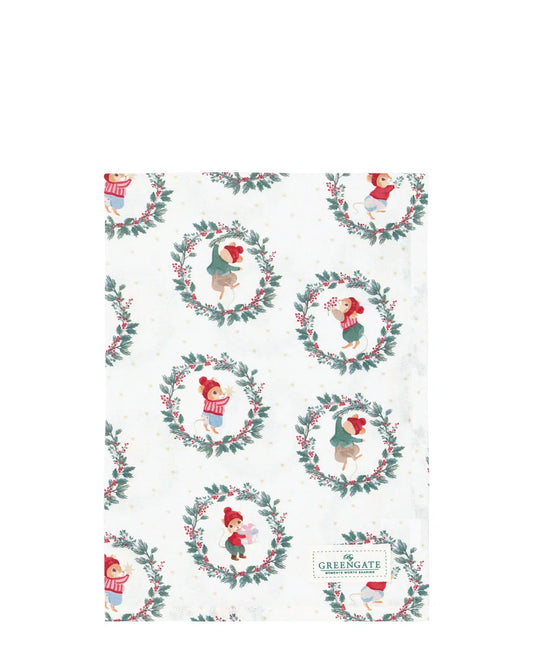 Tea towel Joanni white