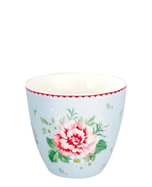 Latte cup Alivia pale blue