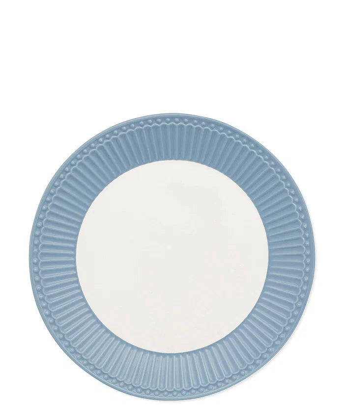 Lunch plate Alice sky blue