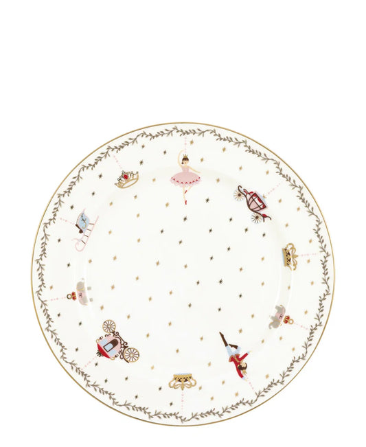 Plate Royal christmas white