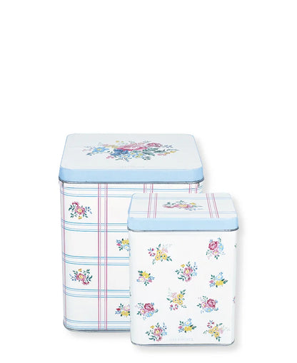 boxes Gaby white set of 2