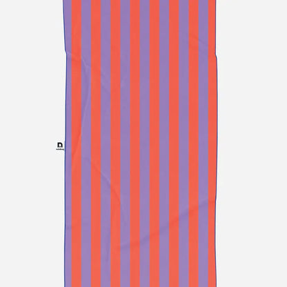 Towel – Red/Purple Stripes